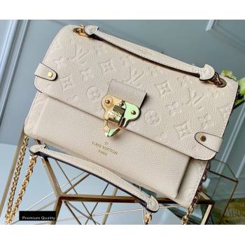 Louis Vuitton Monogram Empreinte Vavin PM Bag M44523 Creme (kiki-20100806)