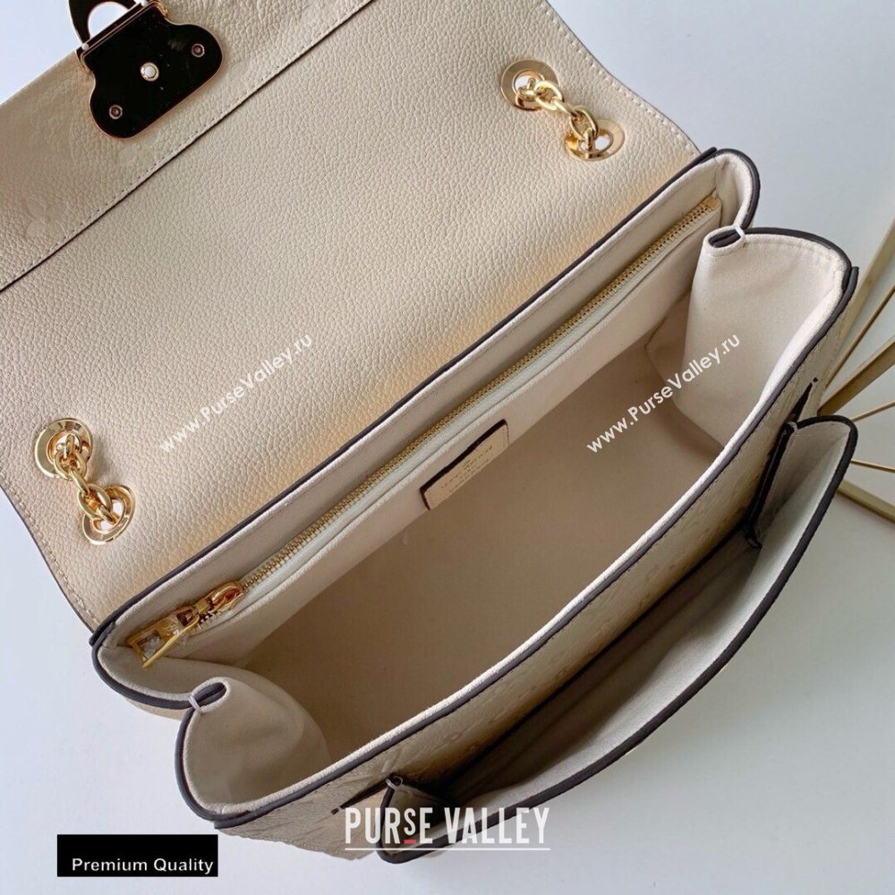 Louis Vuitton Monogram Empreinte Vavin PM Bag M44523 Creme (kiki-20100806)