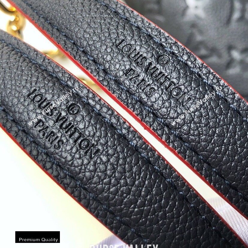 Louis Vuitton Monogram Empreinte Vavin PM Bag M52271 Marine Rouge (kiki-20100804)