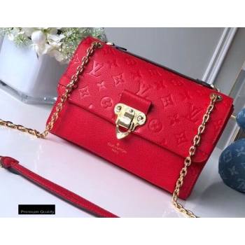 Louis Vuitton Monogram Empreinte Vavin PM Bag M43936 Scarlett Red (kiki-20100805)