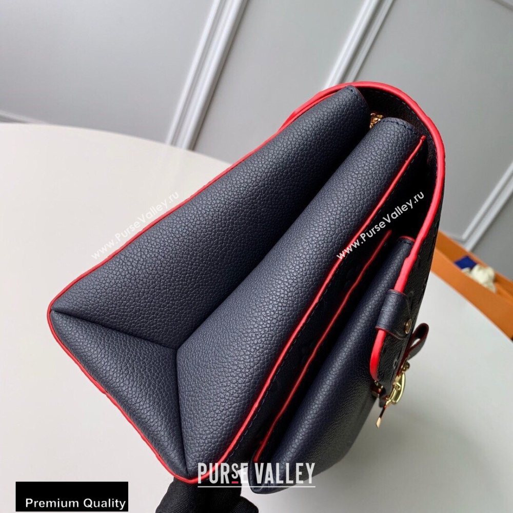 Louis Vuitton Monogram Empreinte Vavin MM Bag M43925 Marine Rouge (kiki-20100802)