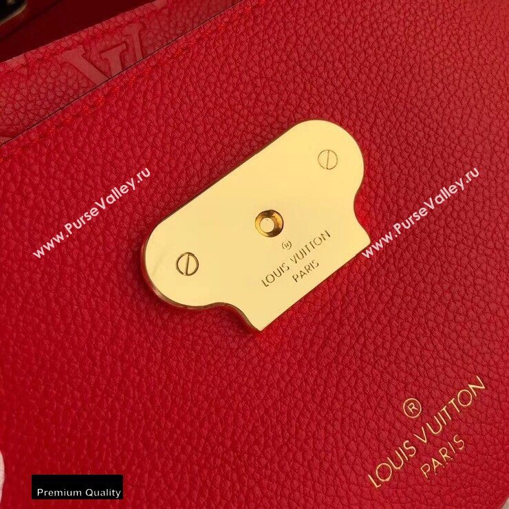 Louis Vuitton Monogram Empreinte Vavin PM Bag M43936 Scarlett Red (kiki-20100805)