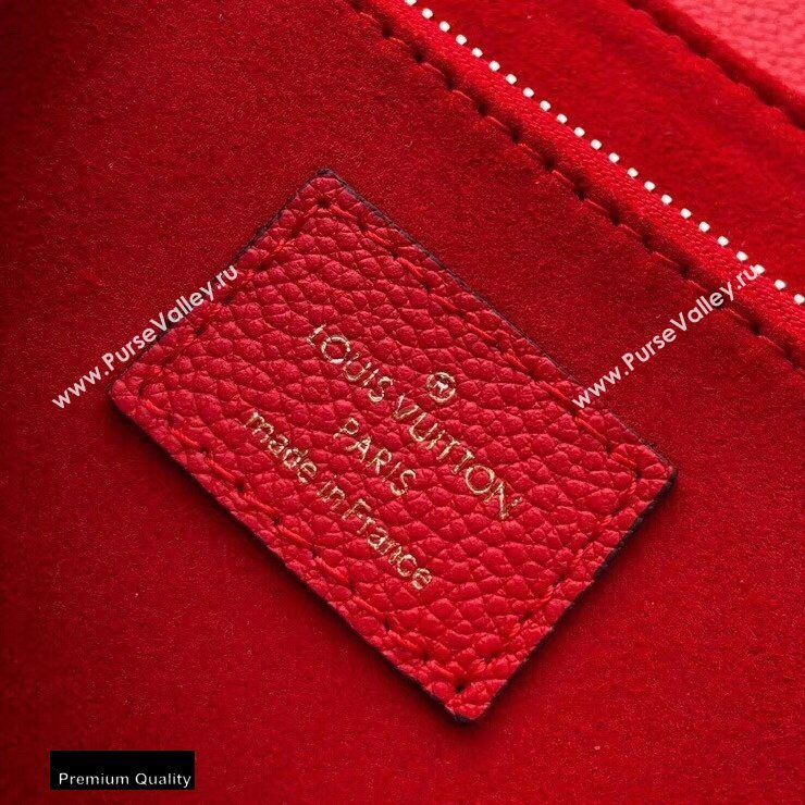 Louis Vuitton Monogram Empreinte Vavin PM Bag M43936 Scarlett Red (kiki-20100805)