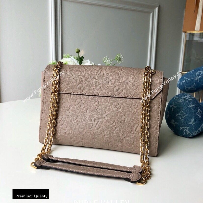 Louis Vuitton Monogram Empreinte Vavin PM Bag M43931 Vison Beige (kiki-20100808)