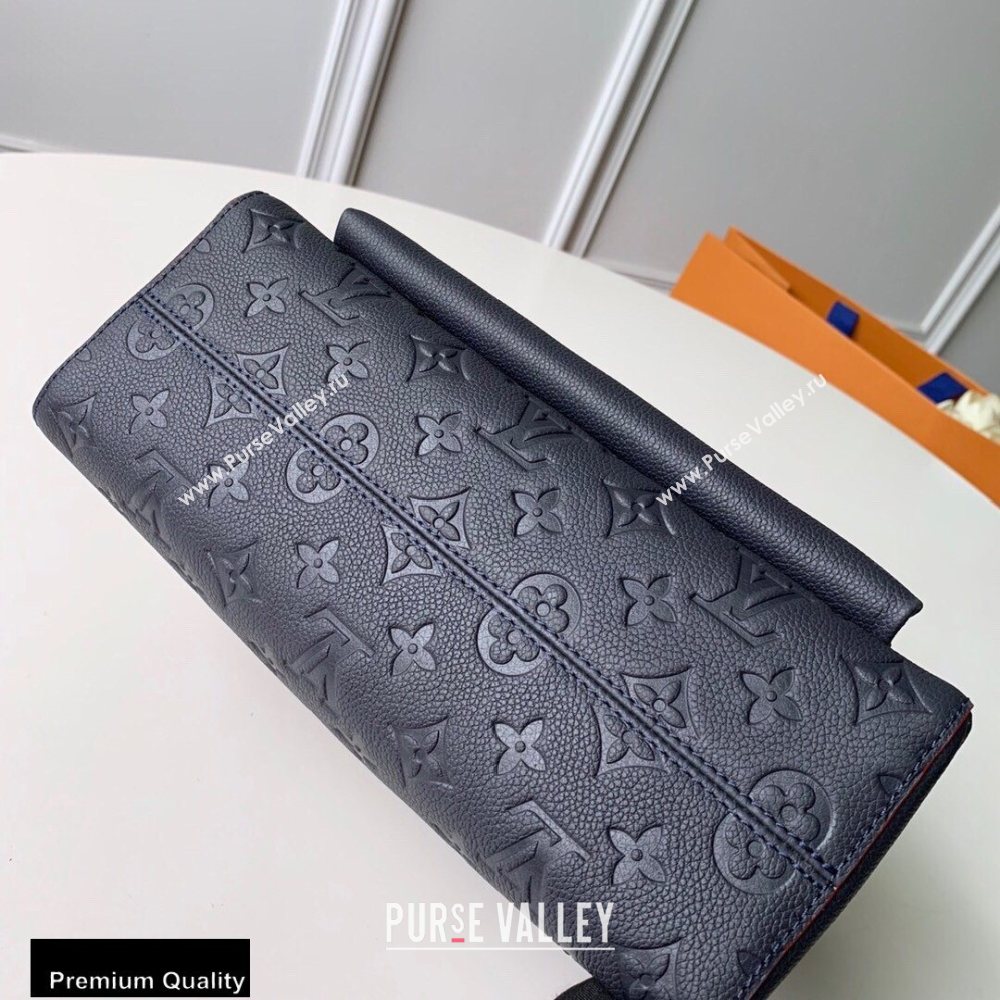 Louis Vuitton Monogram Empreinte Vavin MM Bag M43925 Marine Rouge (kiki-20100802)