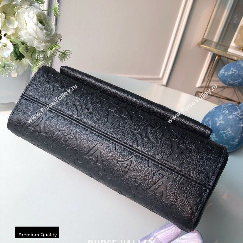 Louis Vuitton Monogram Empreinte Vavin PM Bag M44151 Black (kiki-20100803)