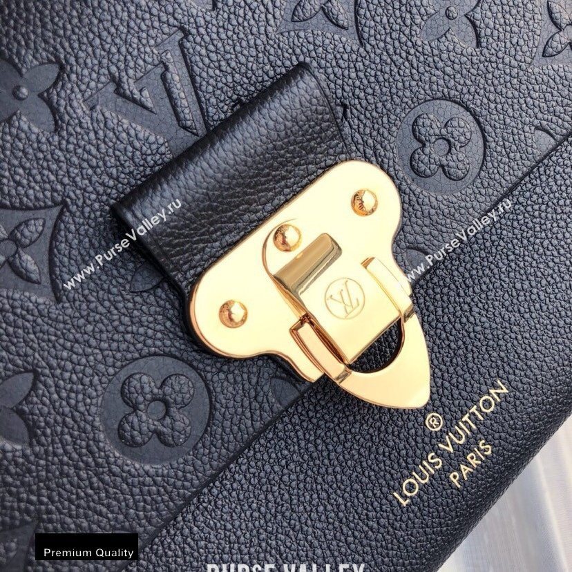 Louis Vuitton Monogram Empreinte Vavin PM Bag M44151 Black (kiki-20100803)