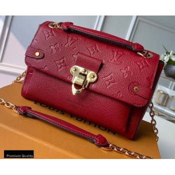 Louis Vuitton Monogram Empreinte Vavin BB Bag M44867 Cherry Berry Red (kiki-20100810)