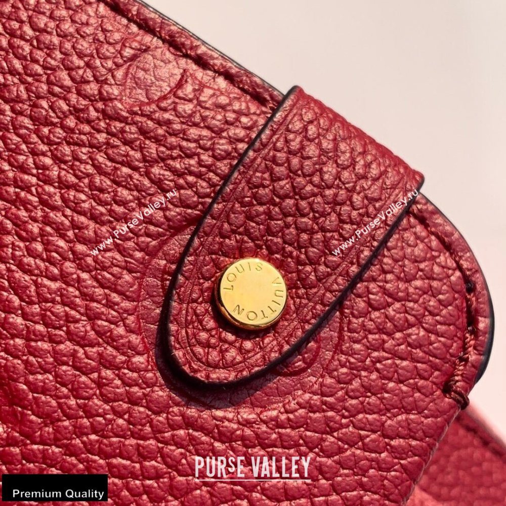 Louis Vuitton Monogram Empreinte Vavin BB Bag M44867 Cherry Berry Red (kiki-20100810)