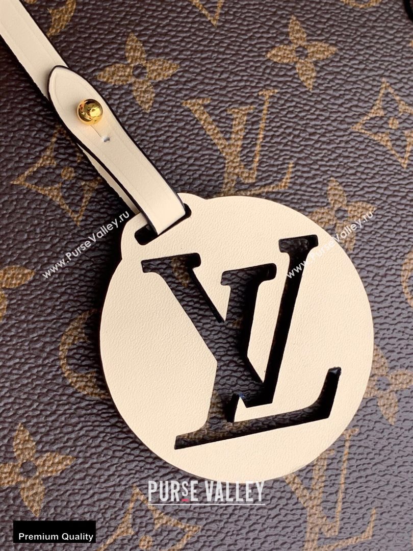 Louis Vuitton Monogram Canvas Montaigne BB Bag Braided Handle M45311 Creme Beige 2020 (kiki-20100844)