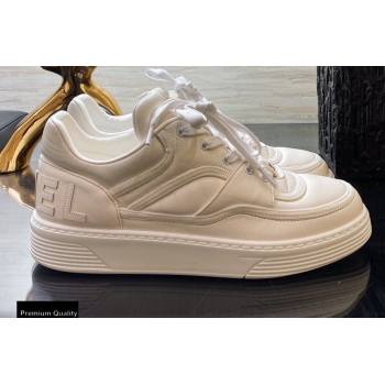 Chanel Top Quality Logo Sneakers G35063 White 2020 (xo-20100806)