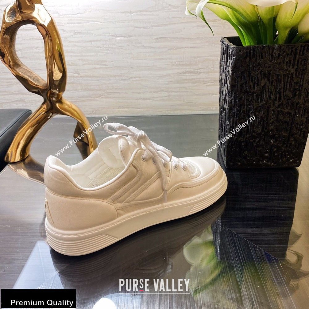 Chanel Top Quality Logo Sneakers G35063 White 2020 (xo-20100806)