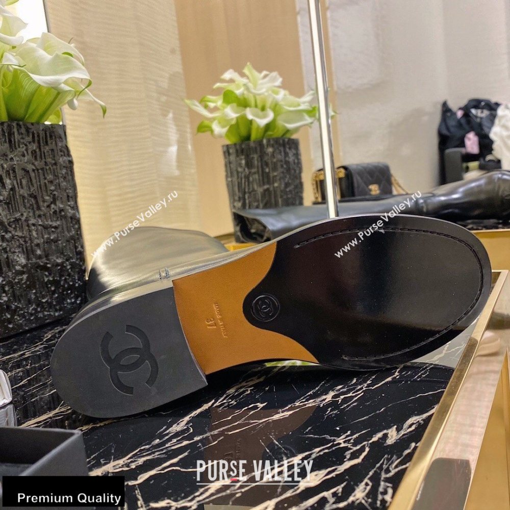 Chanel Top Quality Calfskin High Boots G35099 Black 2020 (xo-20100903)