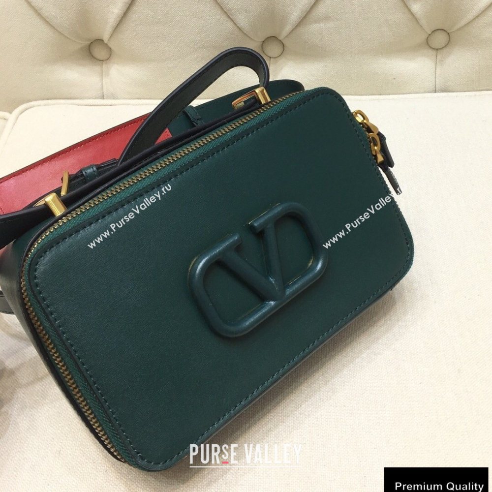 Valentino VSLING Calfskin Camera Bag Green 2020 (liankafo-20101404)