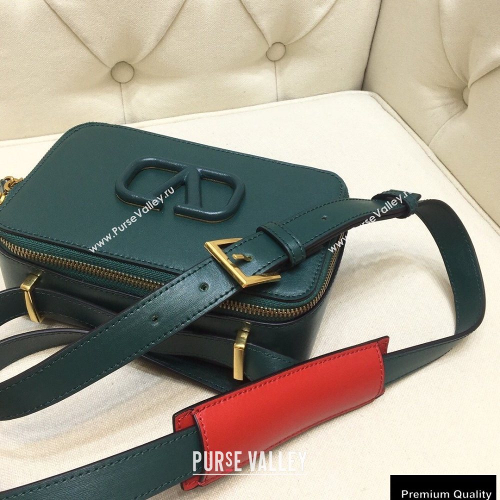 Valentino VSLING Calfskin Camera Bag Green 2020 (liankafo-20101404)