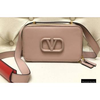 Valentino VSLING Calfskin Camera Bag Nude 2020 (liankafo-20101405)