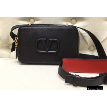 Valentino VSLING Calfskin Camera Bag Black 2020 (liankafo-20101401)