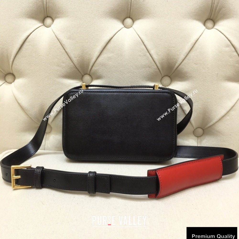 Valentino VSLING Calfskin Camera Bag Black 2020 (liankafo-20101401)