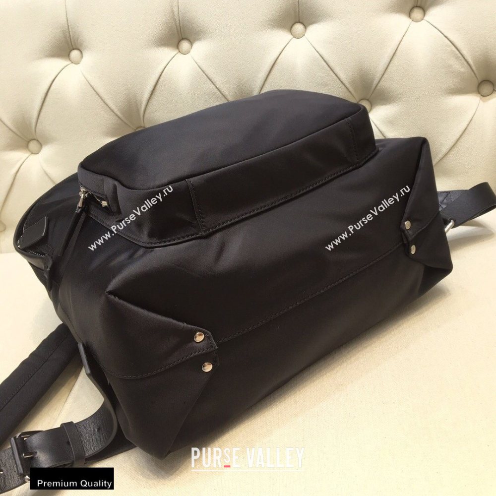 Valentino Vlogo Nylon Backpack Bag Black 2020 (liankafo-20101436)