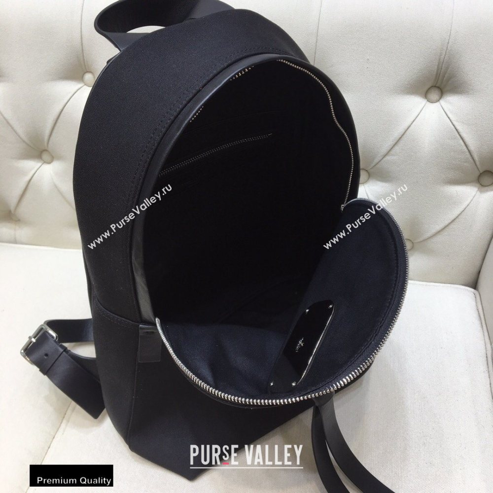 Valentino VRing Nylon Backpack Bag Black 2020 (liankafo-20101437)
