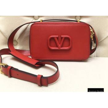 Valentino VSLING Calfskin Camera Bag Red 2020 (liankafo-20101403)