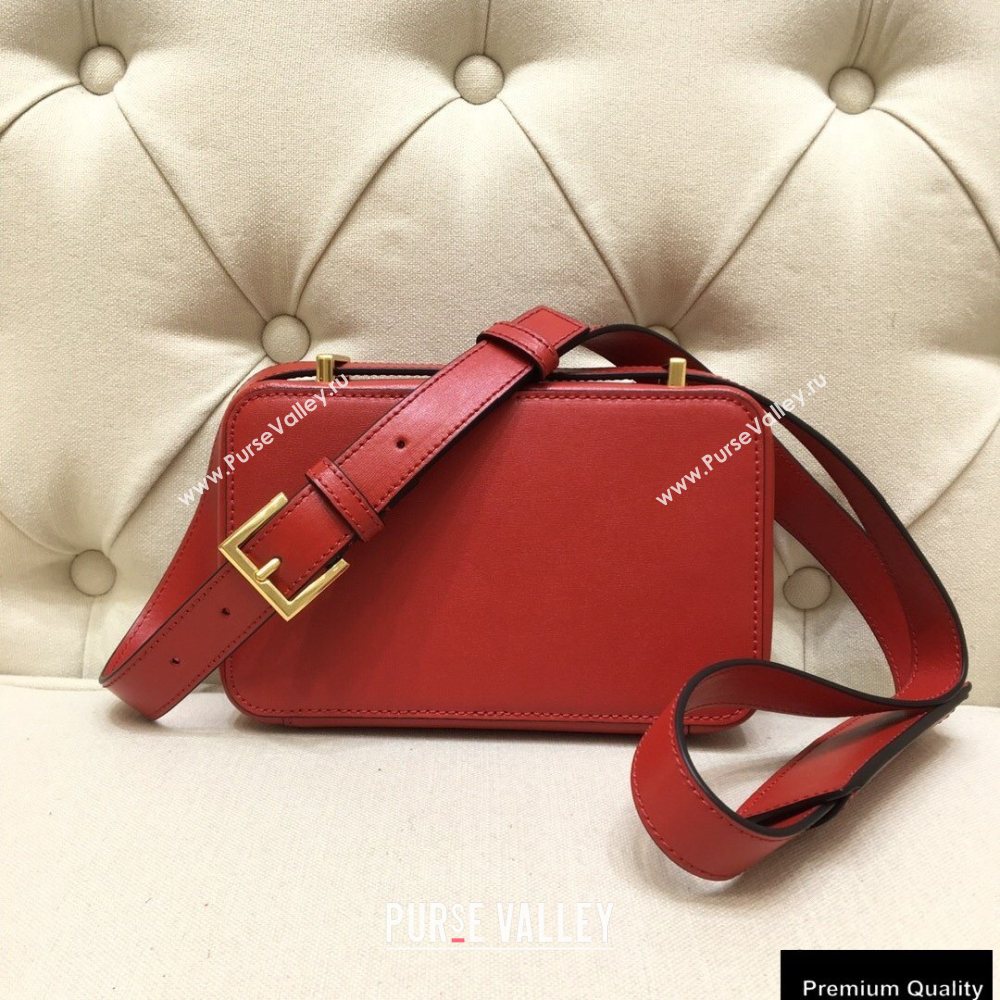 Valentino VSLING Calfskin Camera Bag Red 2020 (liankafo-20101403)