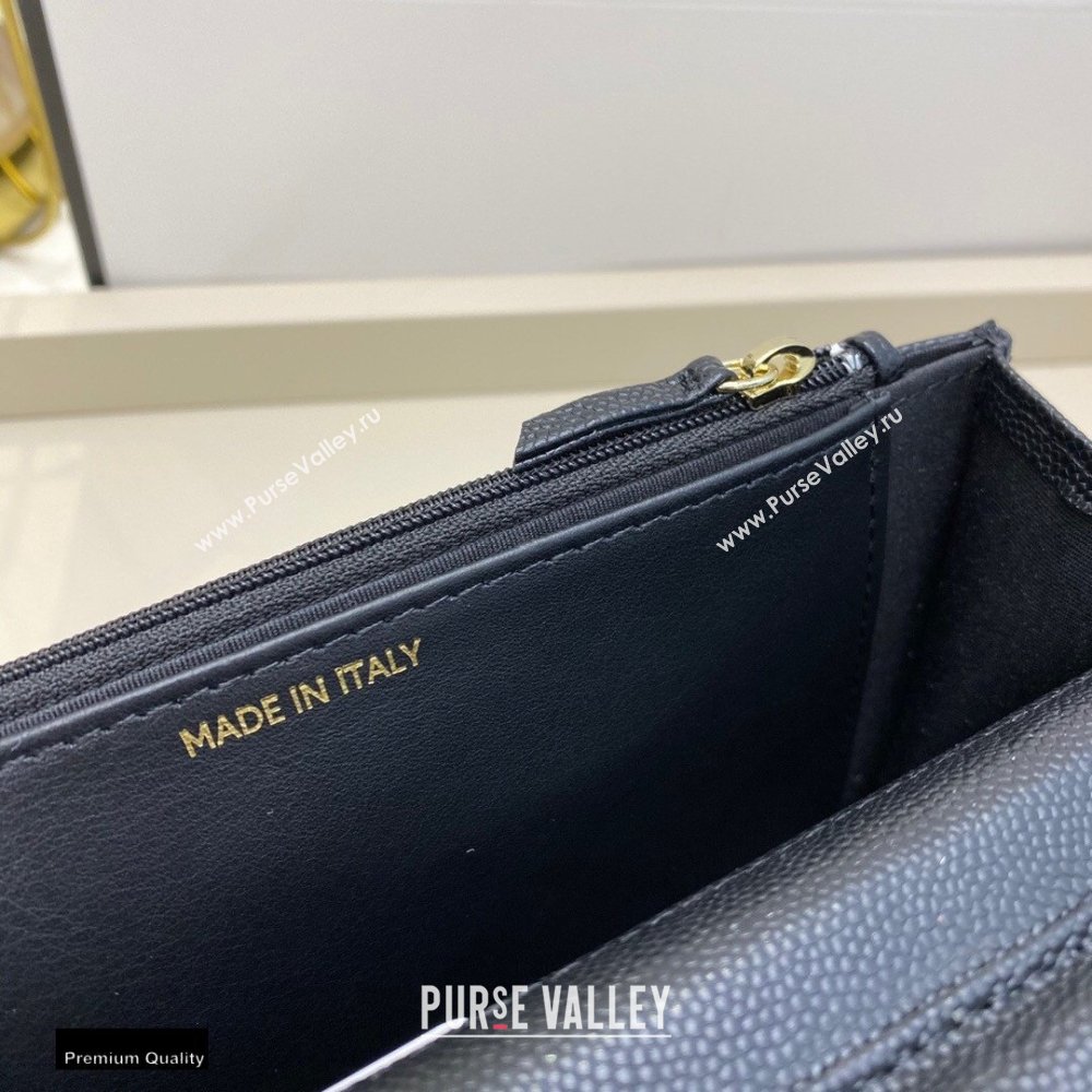 Chanel Chain CC Logo Wallet on Chain WOC Bag AP1794 Grained Calfskin Black 2021 (smjd-21012714)