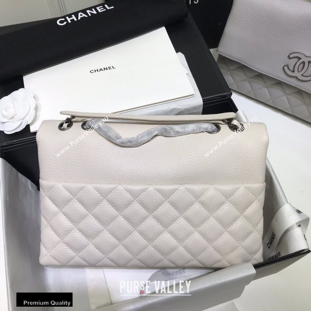 Chanel Multiple Interlayer Fold Over Flap Bag White (jiyuan-20101615)