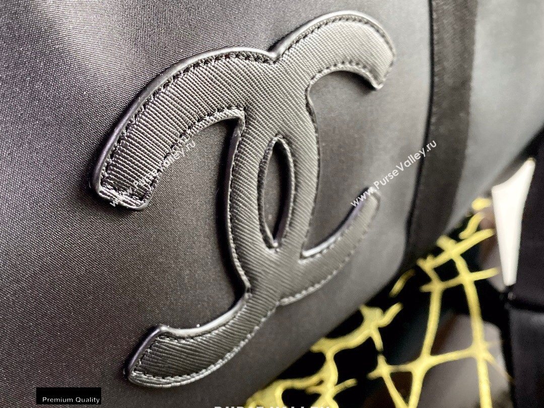 Chanel Nylon CC Logo Travel Bag Black 2020 (jiyuan-20101627)