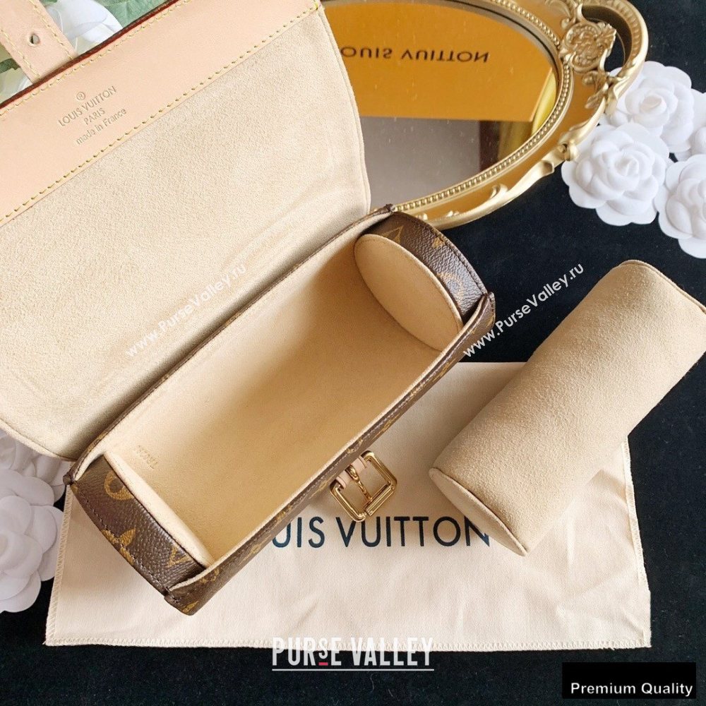 Louis Vuitton 3 Watch Case M47530 Monogram Canvas (hongyun-20102120)