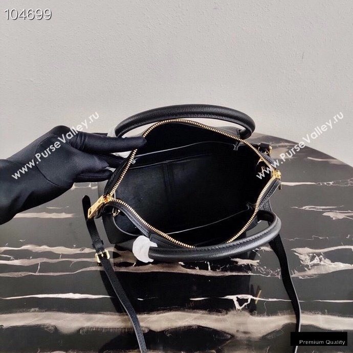 Prada Small Leather HandBag 1BC145 Black 2020 (ziyin-20102331)