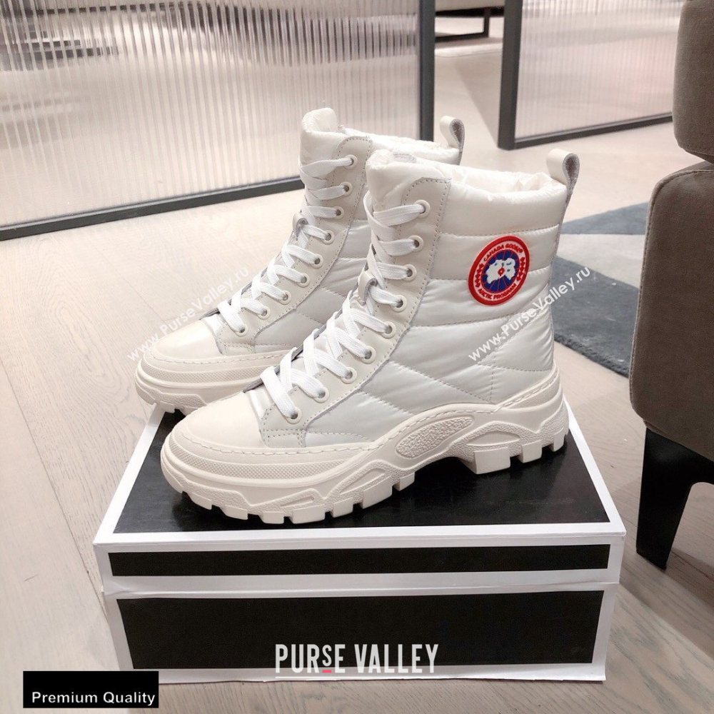 Canada Goose Ankle Boots White 2020 (kaola-20102905)