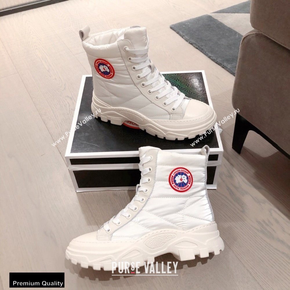 Canada Goose Ankle Boots White 2020 (kaola-20102905)