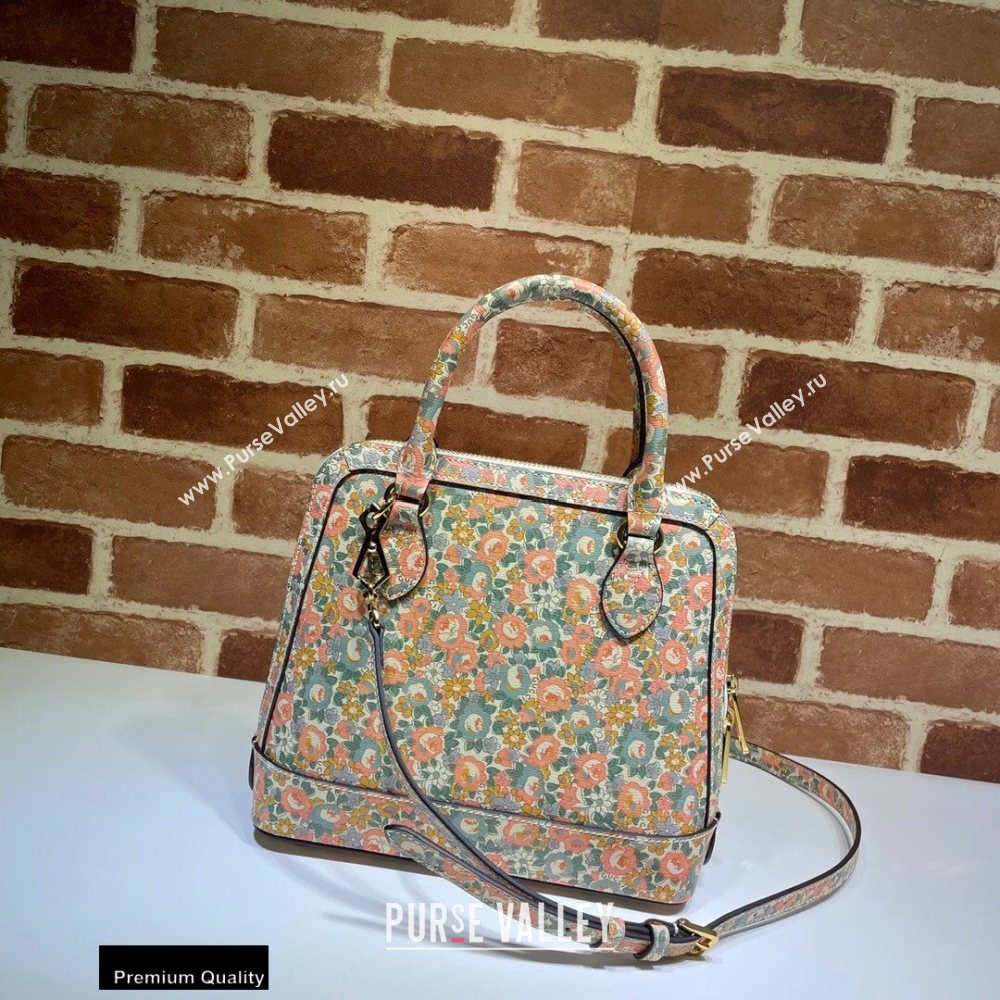 Gucci Horsebit 1955 Small Top Handle Bag 621220 Floral Print Liberty London 2020 (dlh-20110505)