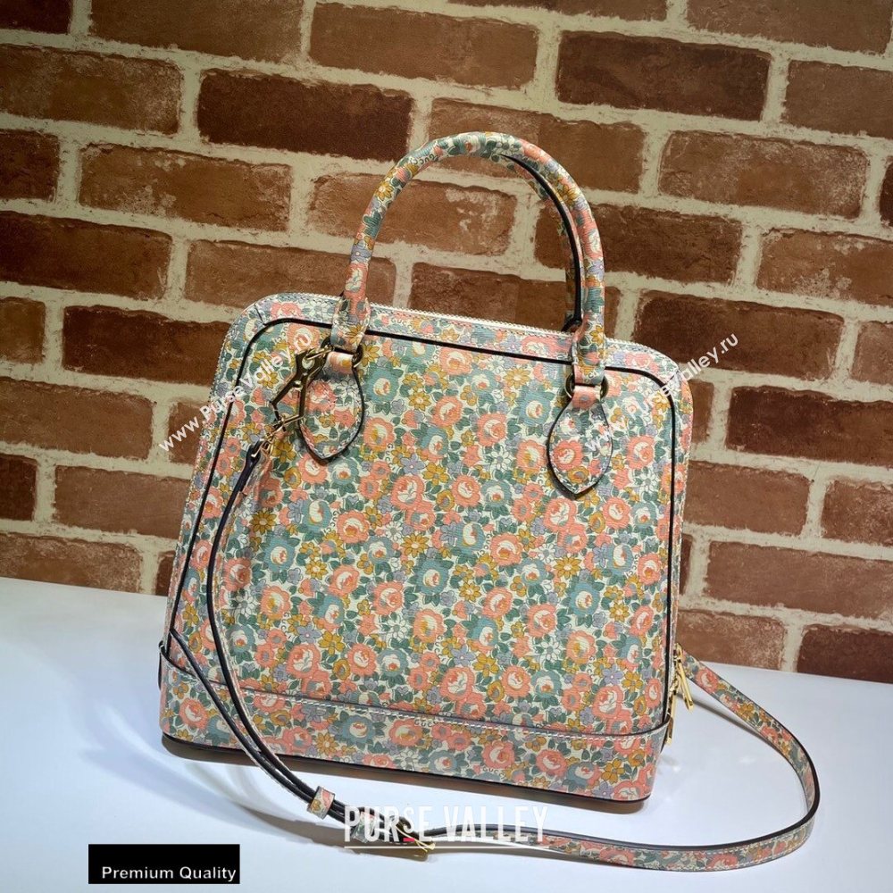 Gucci Horsebit 1955 Top Handle Bag 620850 Floral Print Liberty London 2020 (dlh-20110504)