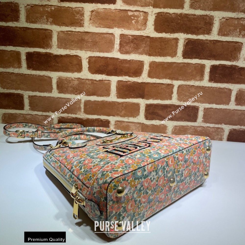 Gucci Horsebit 1955 Top Handle Bag 620850 Floral Print Liberty London 2020 (dlh-20110504)