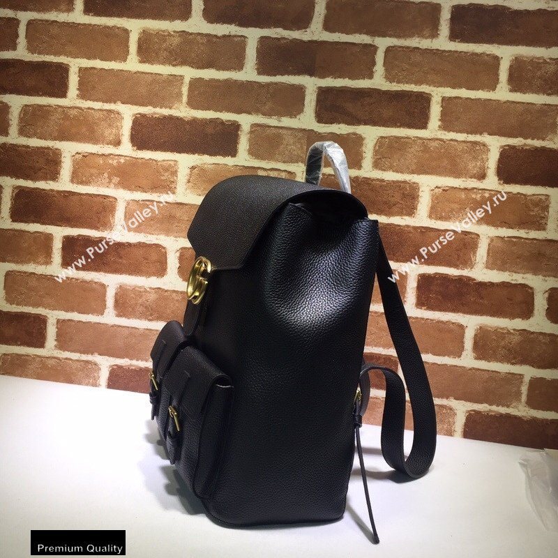 Gucci GG Marmont Leather Backpack Bag 429007 Black (dlh-20110509)