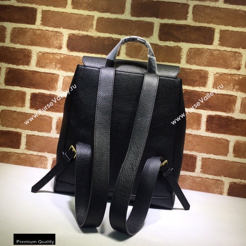 Gucci GG Marmont Leather Backpack Bag 429007 Black (dlh-20110509)
