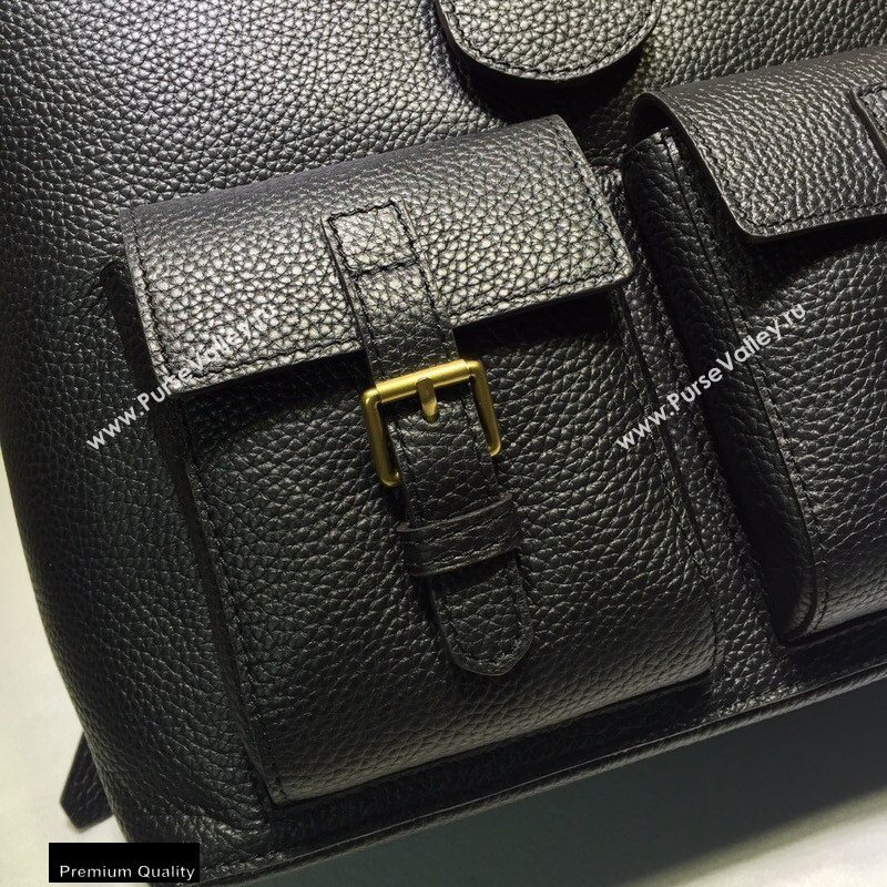 Gucci GG Marmont Leather Backpack Bag 429007 Black (dlh-20110509)