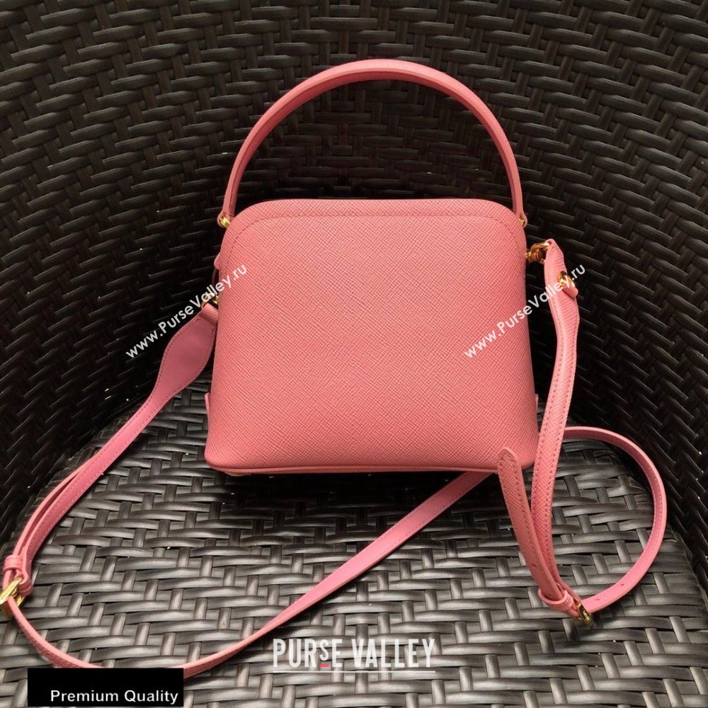 Prada Micro Saffiano Leather Matinee Bag 1BA286 Pink 2020 (gongyifang-20110618)