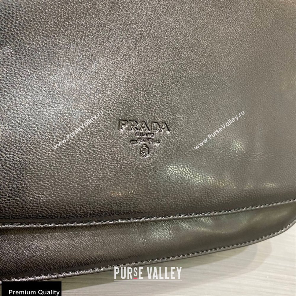 Prada Vintage Chain Shoulder Bag 6671 Leather Black 2020 (weipin-20110601)