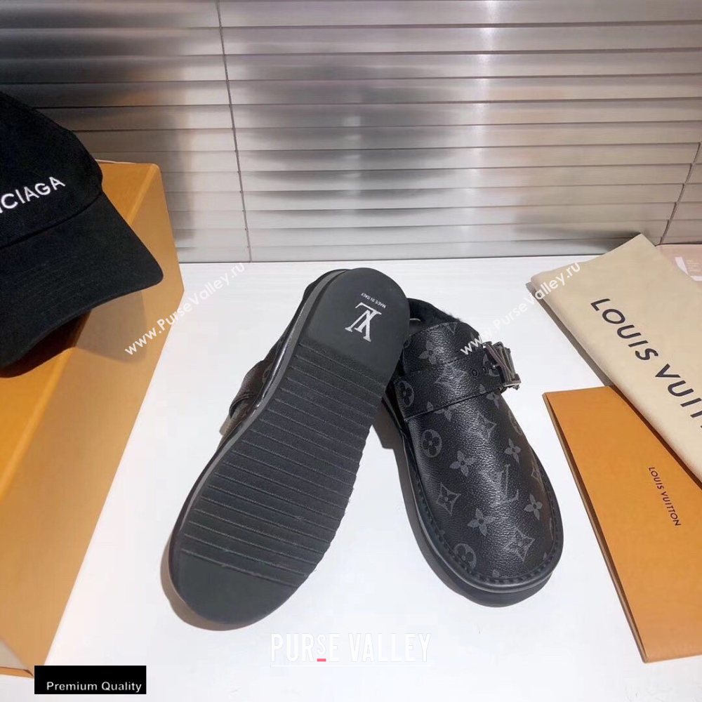 Louis Vuitton Shearling LV Cozy Mules 11 2020 (modeng-20112111)