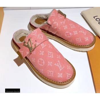 Louis Vuitton Shearling LV Cozy Mules 12 2020 (modeng-20112112)