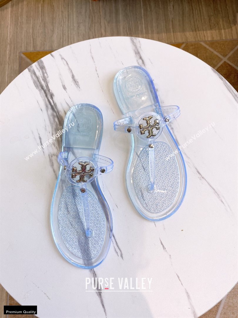 Tory Burch Mini Miller Jelly Thong Sandals Clear 2020 (modeng-20112844)