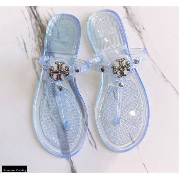 Tory Burch Mini Miller Jelly Thong Sandals Clear 2020 (modeng-20112844)