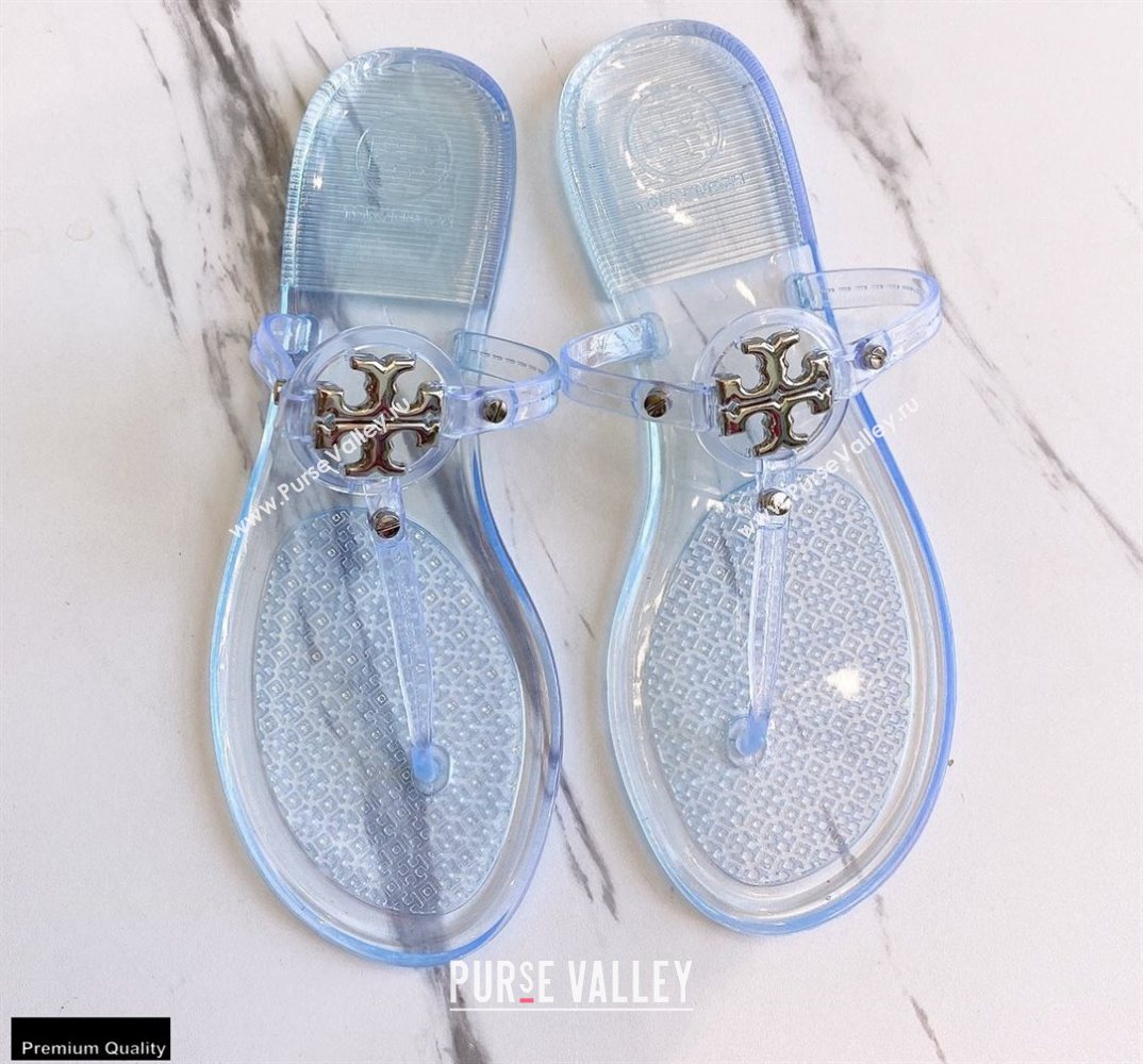 Tory Burch Mini Miller Jelly Thong Sandals Clear 2020 (modeng-20112844)