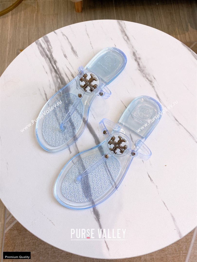 Tory Burch Mini Miller Jelly Thong Sandals Clear 2020 (modeng-20112844)