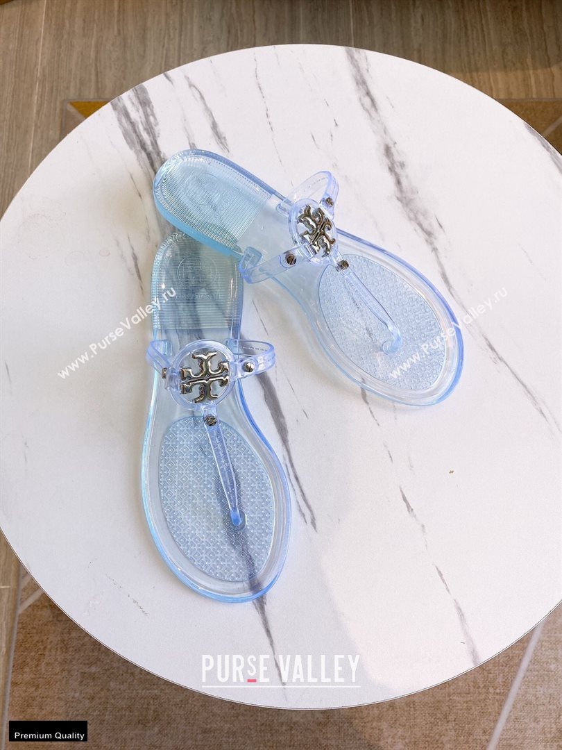 Tory Burch Mini Miller Jelly Thong Sandals Clear 2020 (modeng-20112844)