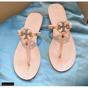 Tory Burch Mini Miller Jelly Thong Sandals Nude 2020 (modeng-20112841)