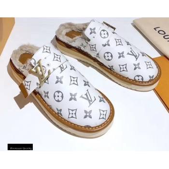 Louis Vuitton Shearling LV Cozy Mules 08 2020 (modeng-20112108)